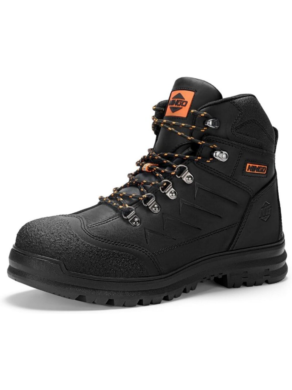 Steel Toe Work Boots for Men | Oil & Slip Resistant | Durable Construction